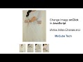 How to Create a Change Image onClick Function using JavaScript Tutorial | Image Hover Change #tech