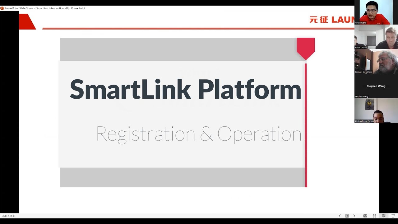 Launch Smartlink Platform Registration Operation Youtube
