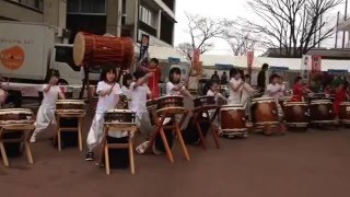 高知 生協 30周年  イベントあじさい太鼓 春駒 ①