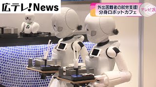 【分身ロボットカフェ】外出困難者の就労支援