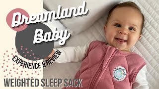 Best Weighted Sleep Sack for Baby \u0026 Toddler | Dreamland Baby Honest Review