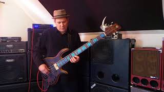 HD - Elrick Evolution - Custom 5 string Bass Demo - Andy Irvine