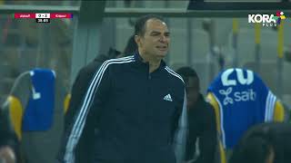 متابعة رائعة من مروان حمدي يسجل منها هدف سموحة الثاني أمام المصري | الدوري المصري 2022/2021