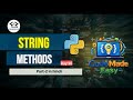 Day 10 | Python String Methods part -2| isidentifier, islower, isupper, join, strip & More