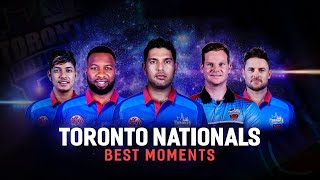 Toronto Nationals Best Moments | GT20 Canada | Yuvraj Singh | Kieron Pollard | Steve Smith