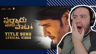 Producer Reacts to Sarkaru Vaari Paata - Title Song  Mahesh Babu  Keerthy Suresh  Thaman S