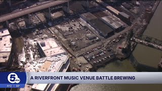 Bedrock plans 6,200-seat outdoor concert venue on Downtown Cleveland's riverfront