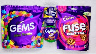 Lots Of Candys Unpacking and Gems Surprise vs Cadbury Fuse Sounds Asmr