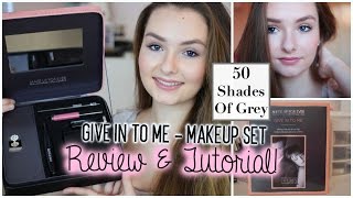 50 Shades Of Grey: Give In To Me Makeup Set Review & Tutorial! (Make Up For Ever)