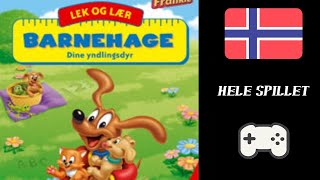 Lek og Lær: Barnehage (2002) - PC - Norsk tale