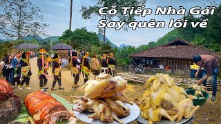 Nhà trai tuyển chọn toàn đặc sản tiếp Nhà gái say quên lối về