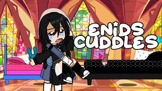 enids cuddles / wednesday x enid / gacha club / my au