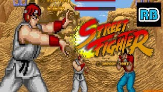 1987 [60fps] Street Fighter Ryu ALL (All Win)