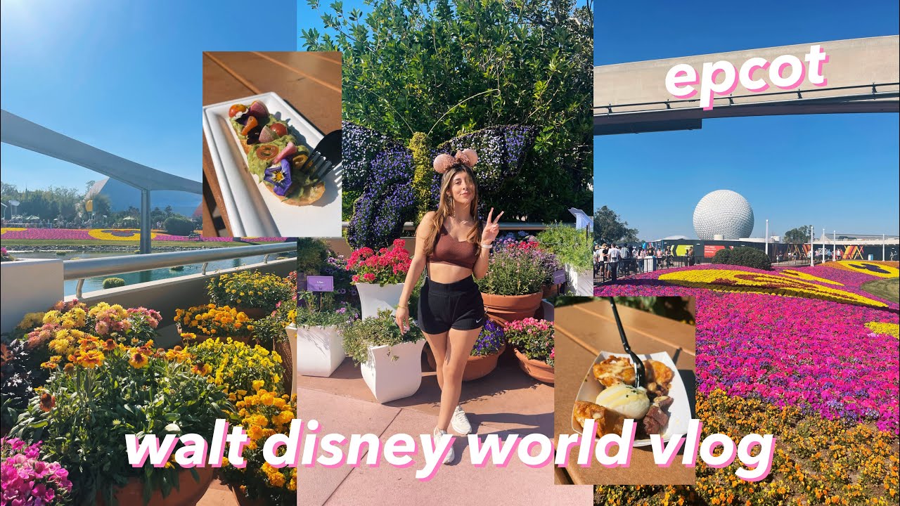 Walt Disney World Vlog Traveling To Orlando Going To Epcot Day 1