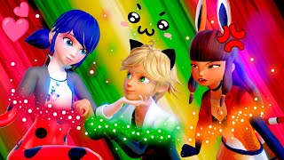 [Miraculous Ladybug] TRIO TRANSFORMATION : Marinette x Adrien x Lila