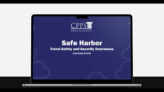 Travel Safety & Security Awareness: Safe Harbor eLearning with CPPS