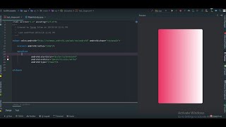 Drawable Shapes in Android.