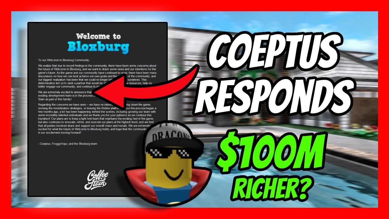 Is Bloxburg Officially Sold Coeptus Staying Youtube