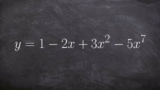 Writing end behavior using limit notation