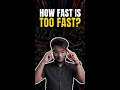 #shorts How fast is too fast?😉 |  @TEDx Talks