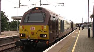 67024 on Pullman and 47s on WCR Railtour at Ashford Intl