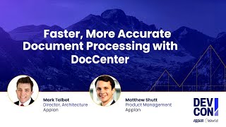 Faster, More Accurate Document Processing with Appian DocCenter