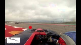 Larry Ligas in-car narration at COTA.