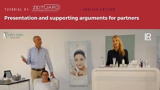 ZeitGard Anti-Age Tutorial | Presentation and supporting arguments for partners - EN