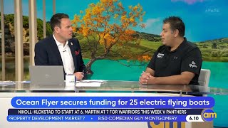 Ocean Flyer | Three Now's Interview with CEO Shah Aslam on The AM Show