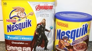 American Nesquik vs Mexican Nesquik Blind Taste Test