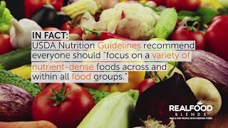 The Difference in A Wide Variety of Real Food vs One Formula for a Someone with a Feeding Tube