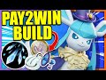 THIS BUILD ONLY WORKS WITH LEVEL 30 ITEMS!! ICY WIND GLACEON | Pokemon Unite