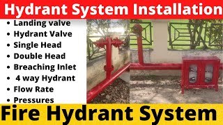 fire hydrant system installation | fire hydrant system in hindi | fire hydrant system | fire hydrant