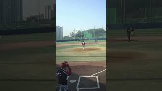 일반인이 바깥쪽 공 홈런치는법 #shorts #baseball #야구