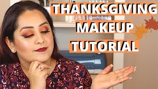 Thanksgiving Makeup Tutorial 2019 | Copper Cranberry Eyes