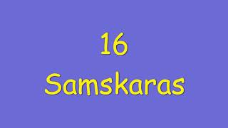 16 samskaras | Hindu Samskaras | GK facts