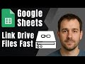 Quicker Way to Link Google Drive Files in Google Sheets (2025 Workflow Tip)