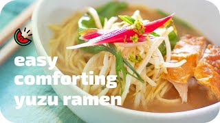 Easy Yuzu Ramen ▹ Turkey with Crackling Skin + Colorful \u0026 Delicious Veggies