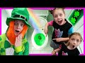 We CAUGHT A LEPRECHAUN! Is it one of Us?🌈 St. Patrick's Day Family Challenges with Kin Tin and RoRo