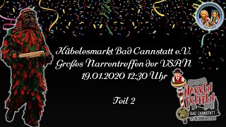 19.01.2020 Großes Narrentreffen der VSAN in Bad Cannstatt Teil 2