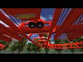 3D Rollercoaster Falcon (3D Glasses needed) (No Limits Simulator)