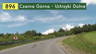 DW896 Czarna Górna - Ustrzyki Dolne (wielka pętla bieszczadzka)