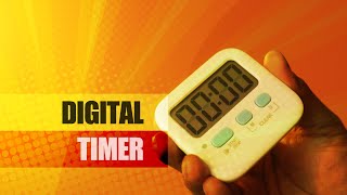 Overview & DEMO: Antonki Timer, 2 Pack Timer for Kids, Kitchen Timers, Digital Timer for Cooking