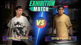 LUONG DUC THIEN VS JEFFREY IGNACIO | EXHIBITION MATCH #billiards #exhibition #vietnam #highlights