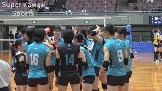 2024/5/1　黒鷲旗　筑波大学VS東レアローズ（全体で20分ほど、小口寄付対象）