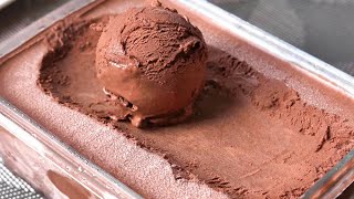 Chocolate ice cream requires only 3 ingredients 巧克力冰淇淋 超級簡單