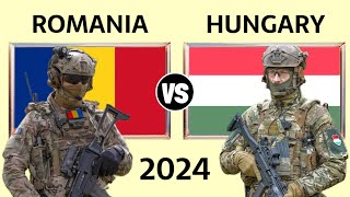 Romania vs Hungary Military Power Comparison 2024 | Hungary vs Romania Military Power 2024