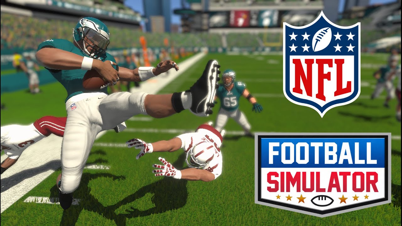 Eagles Vs Cardinals!! | Football Simulator - YouTube