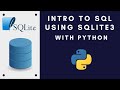 SQL Tutorial for beginners: (1) Introduction to Sqlite3 module in Python (CREATE and INSERT)