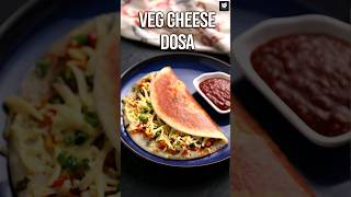 Veg Cheese Dosa | The Most Cheesiest Dosa | Quick South Indian Cheese Dosa